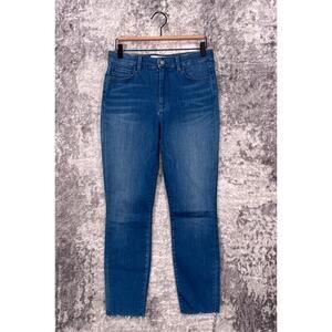 Frank & Eileen Jeans 27 Womens Ankle Slim Raw Hem Denim